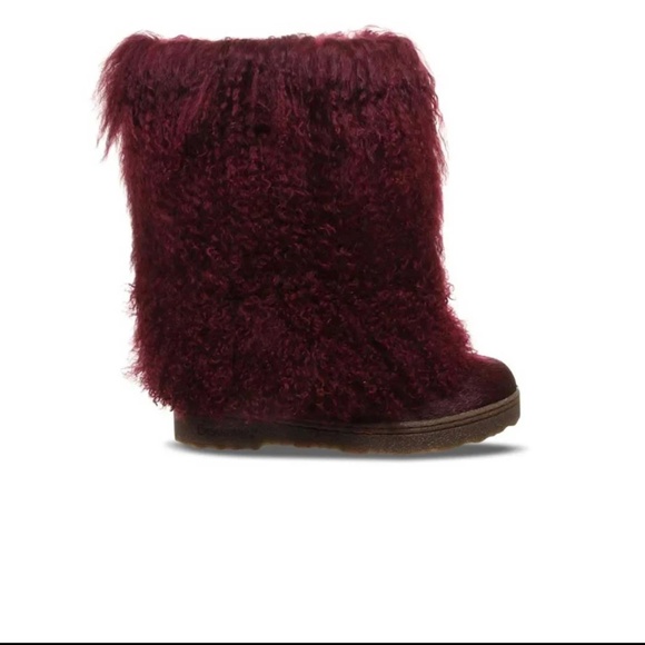 Bearpaw - Women's Boetis ll Winter Boots Wine Size 7 - Picture 1 of 3